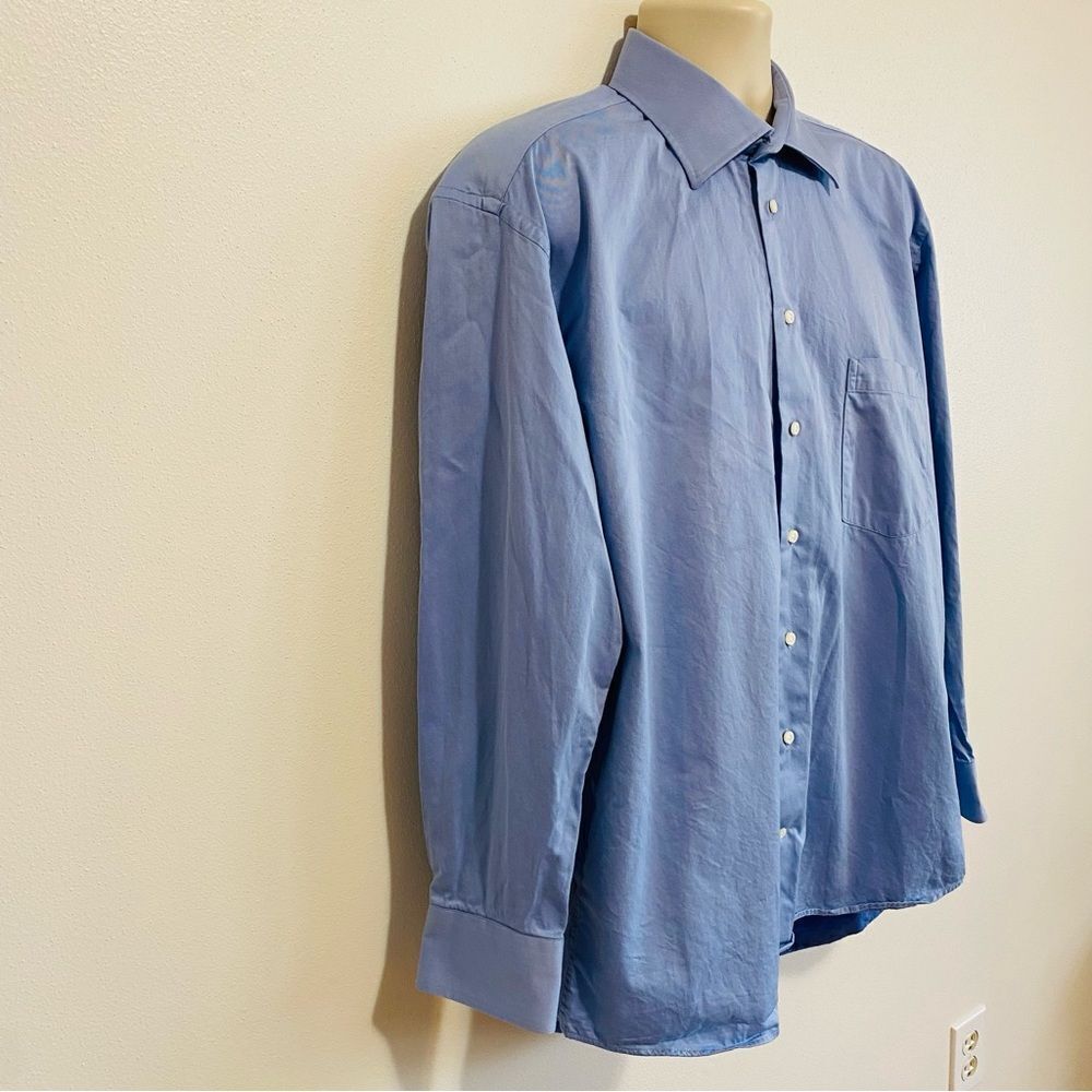 Patrick James Blue Button Down Shirt - image 2